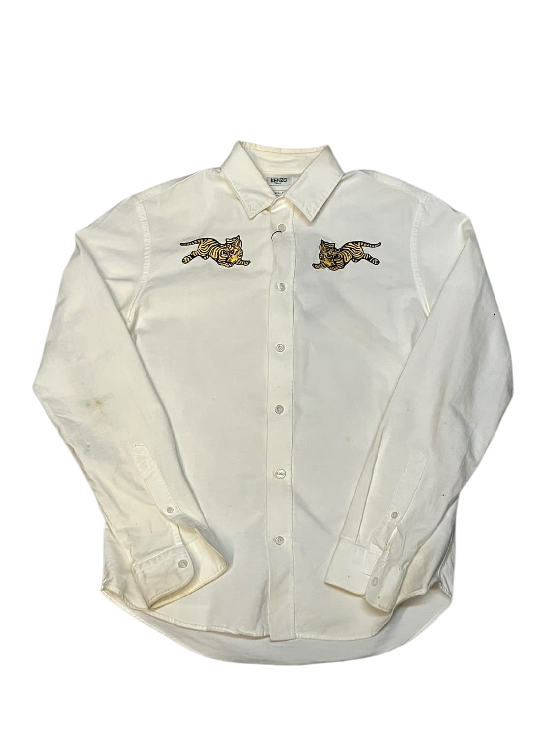 겐조 점핑 타이거 셔츠 아이보리 M   #csz1994 상품이미지3