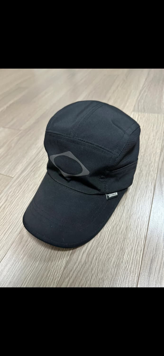 미스치프 롬버스 러닝 캡 블랙 상품이미지1
