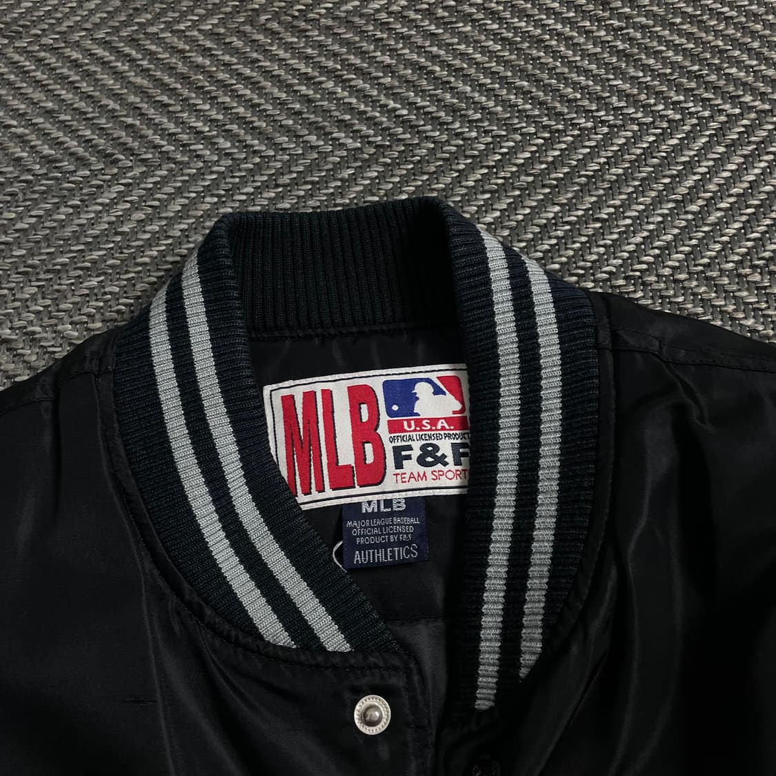 MLB 샌프란시스코 자이언츠 사틴 바시티 자켓 o 4369 상품이미지6