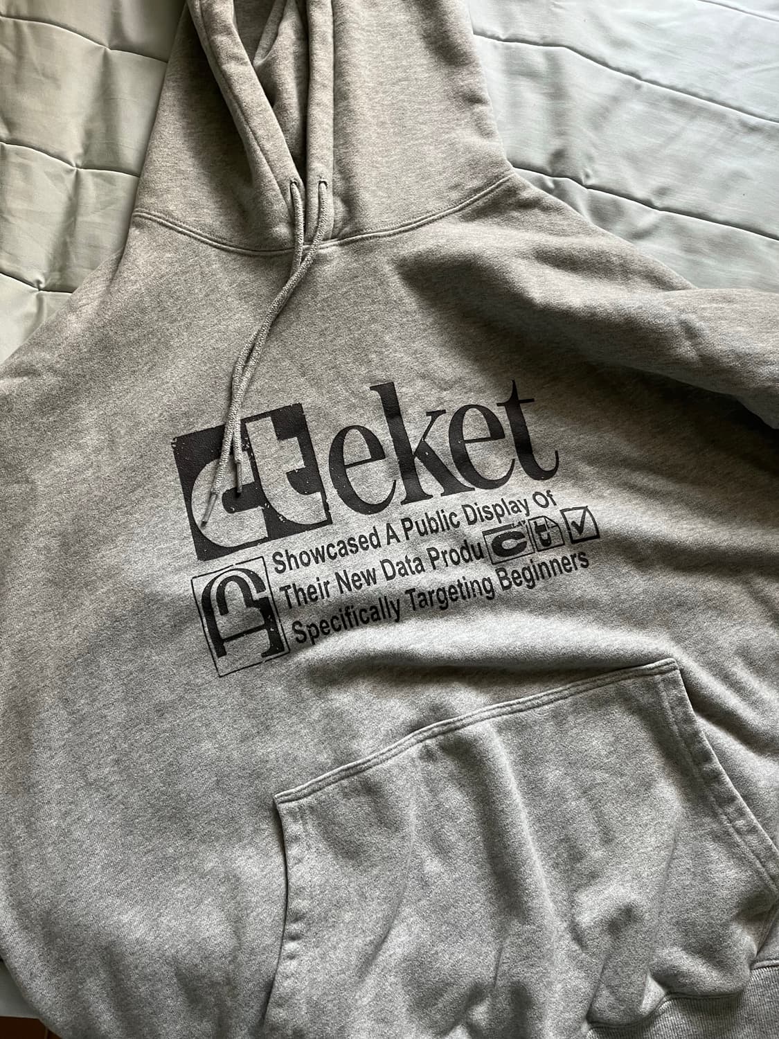 테켓 후드티 L 상품이미지2