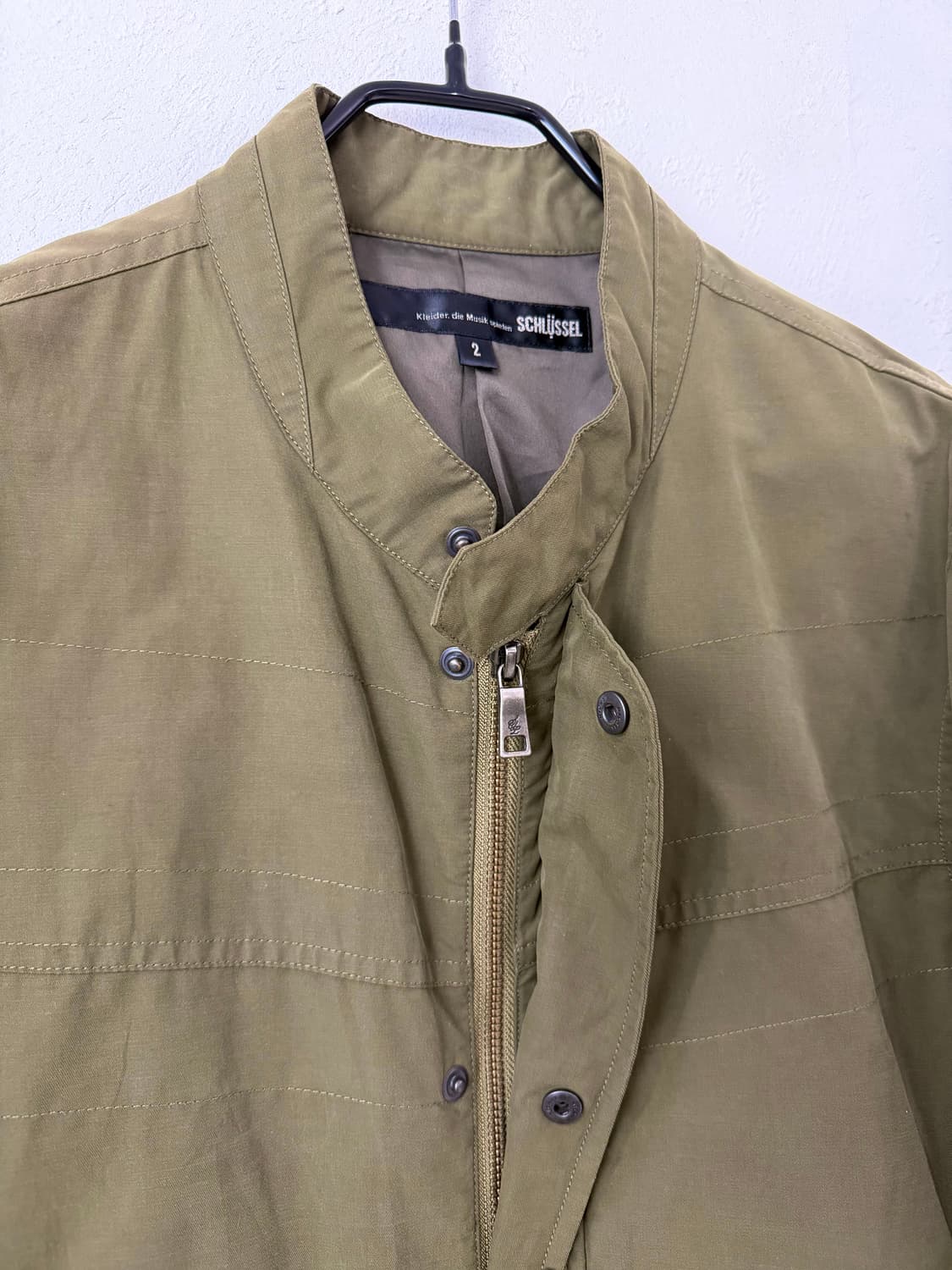 SCHLUSSEL 나일론 블루종 상품이미지3