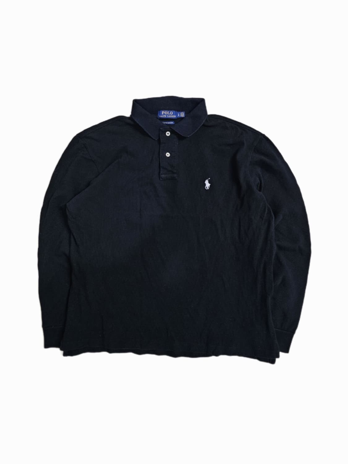 폴로 랄프로렌 긴팔 카라티 블랙 L 상품이미지1