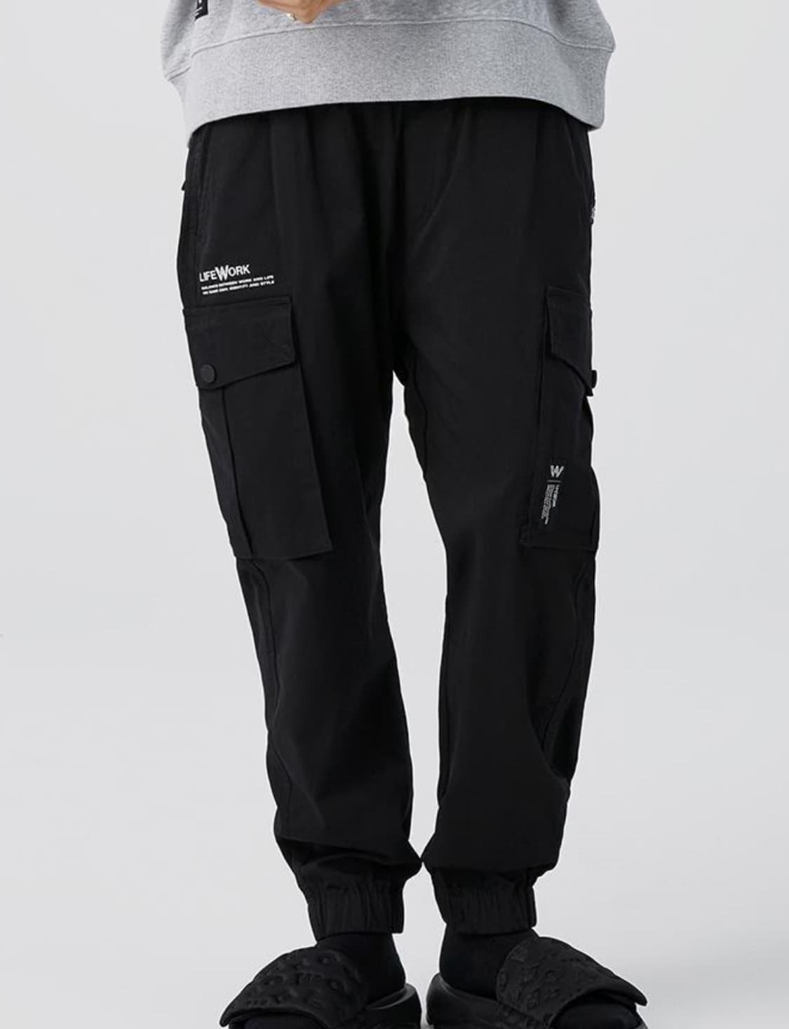 플리마켓🔥 라이프워크 스냅 카고팬츠 새상품 L 상품이미지2