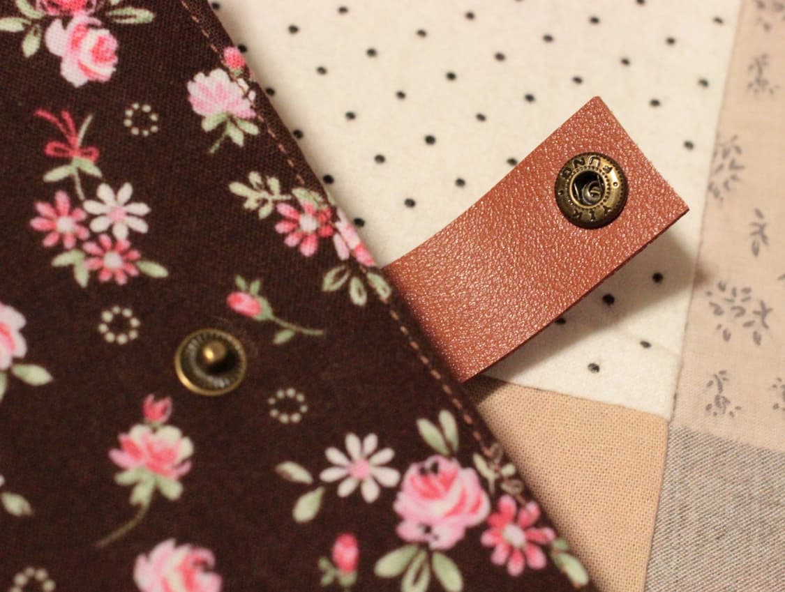 핸드메이드 브라운 지갑 상품이미지2
