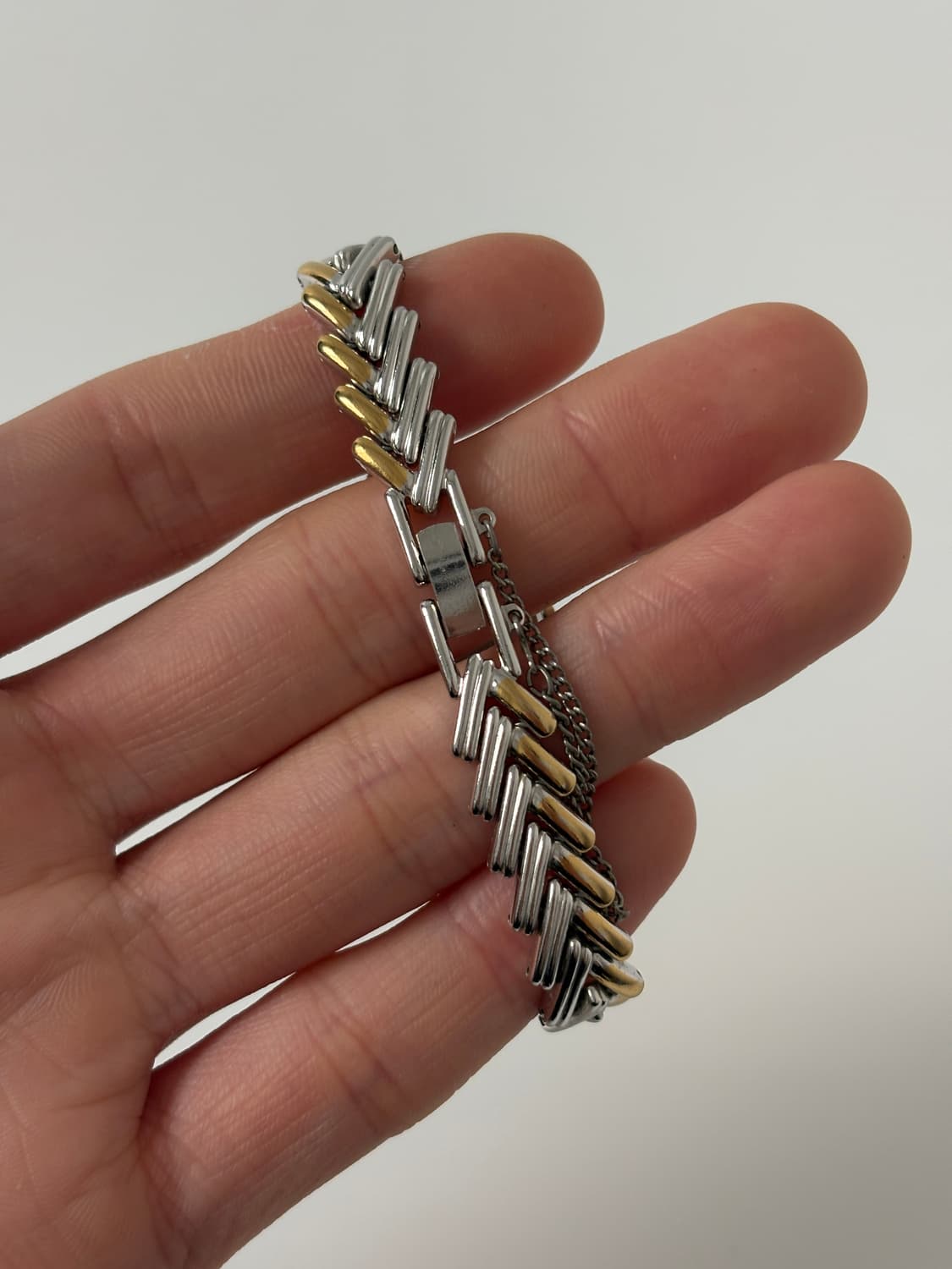 세이코 1980년대 빈티지 시계 오벌 브레이슬릿 콤비 쿼츠 여성 상품이미지7