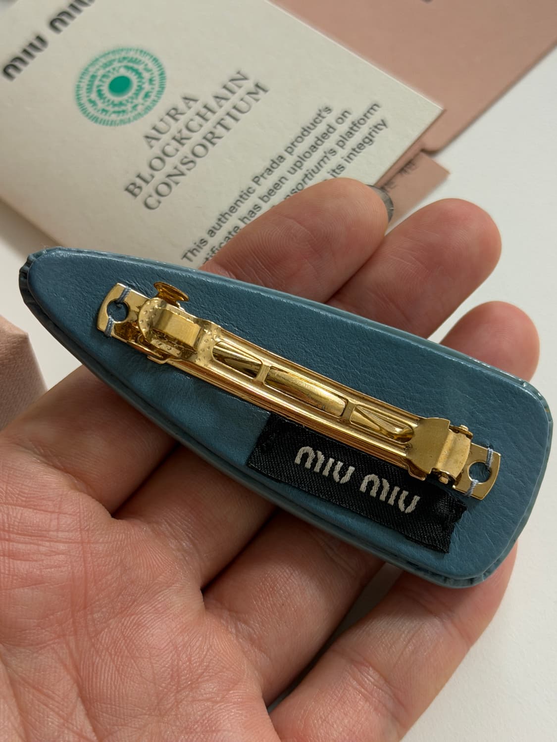 미우미우 헤어핀  상품이미지4