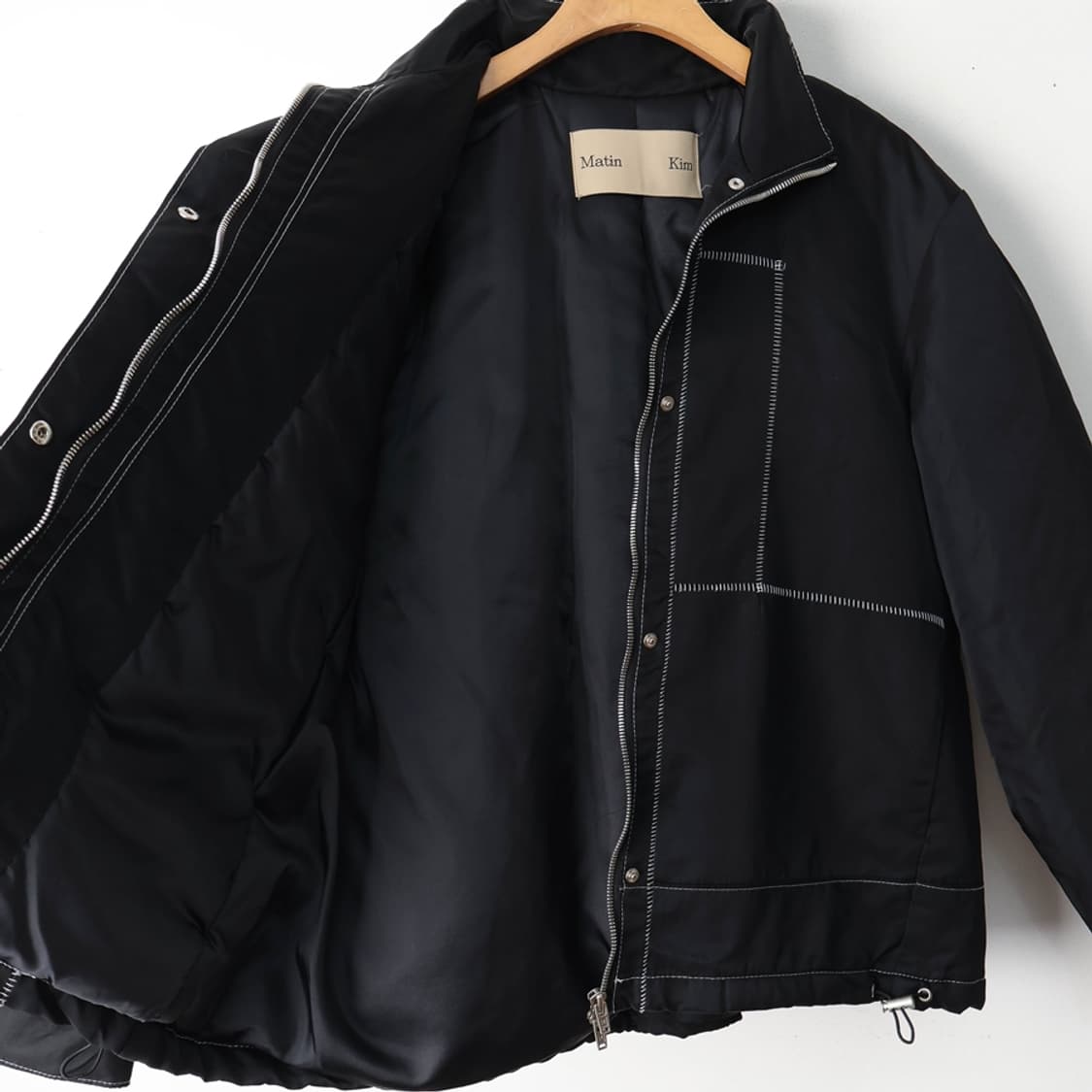 66/마뗑킴 스티치 패딩 점퍼 상품이미지6