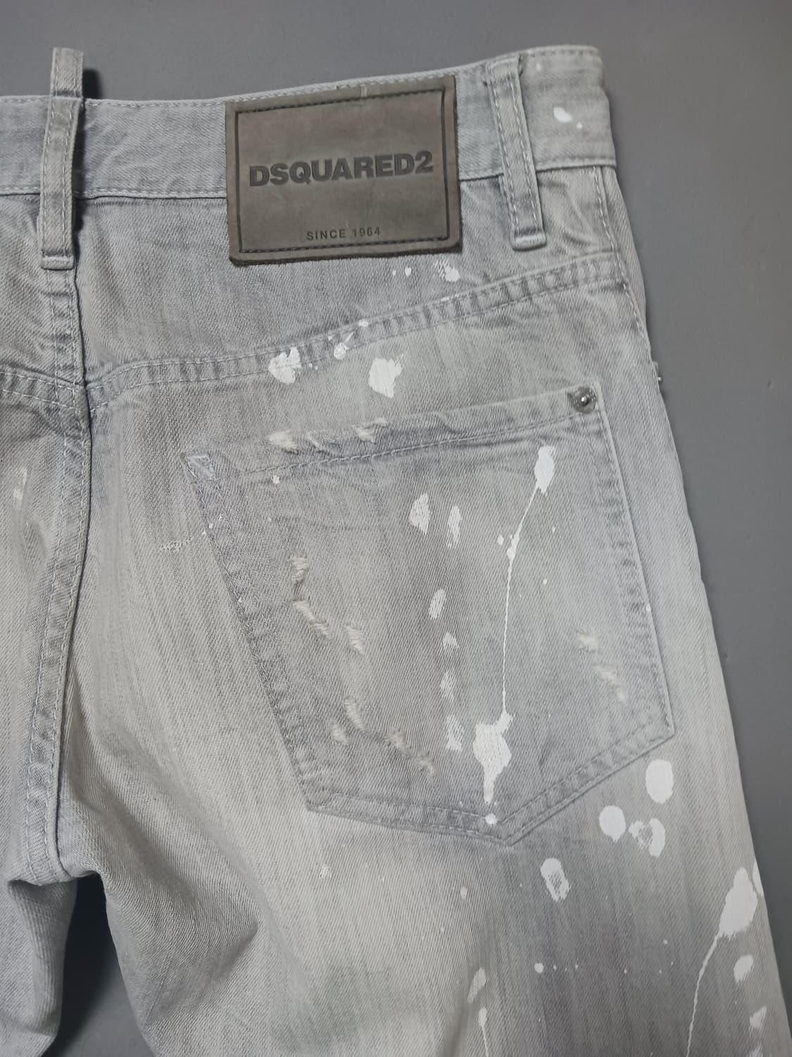 [30] 정품 디스퀘어드2 그레이워싱 섹시 트위스트진 청바지 상품이미지9