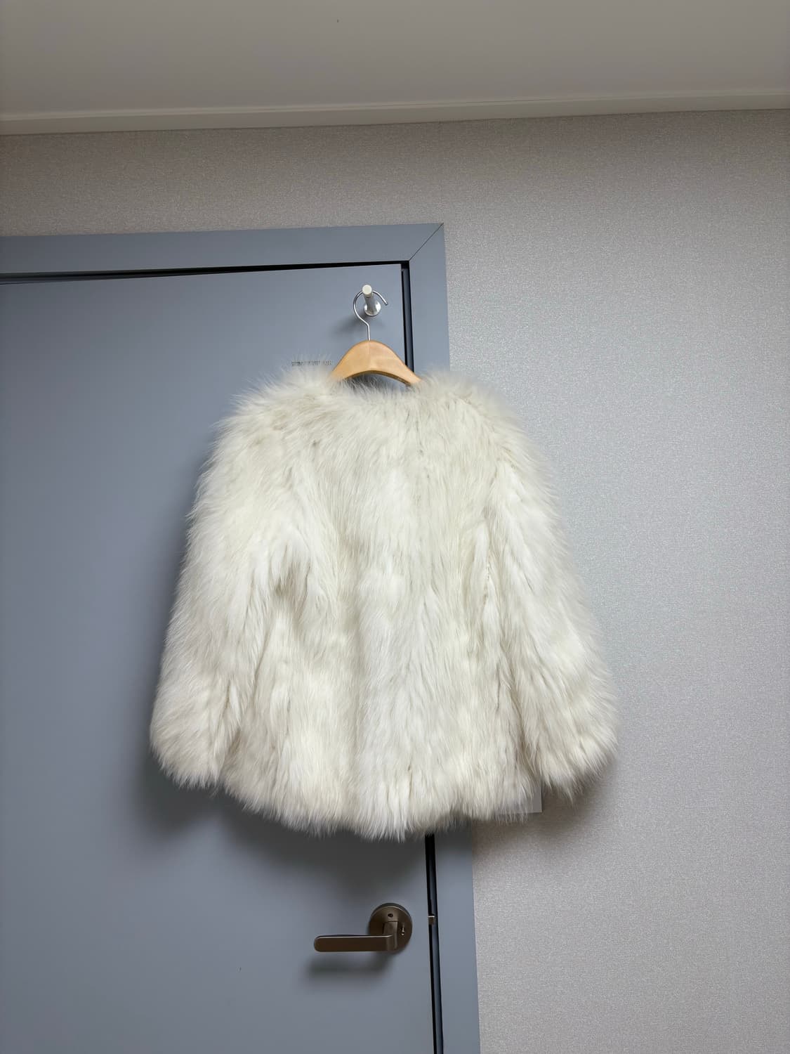 Maje 마쥬 리얼 폭스퍼자켓 니팅폭스 띠어리 상품이미지6