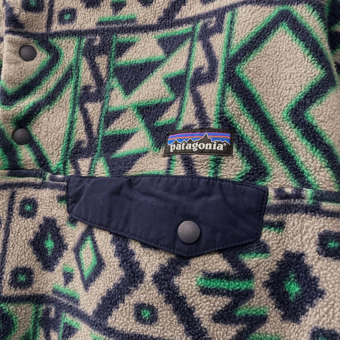 FA14 파타고니아 아즈텍 패턴 신칠라 스냅-T 풀오버 플리스 N8 상품이미지5