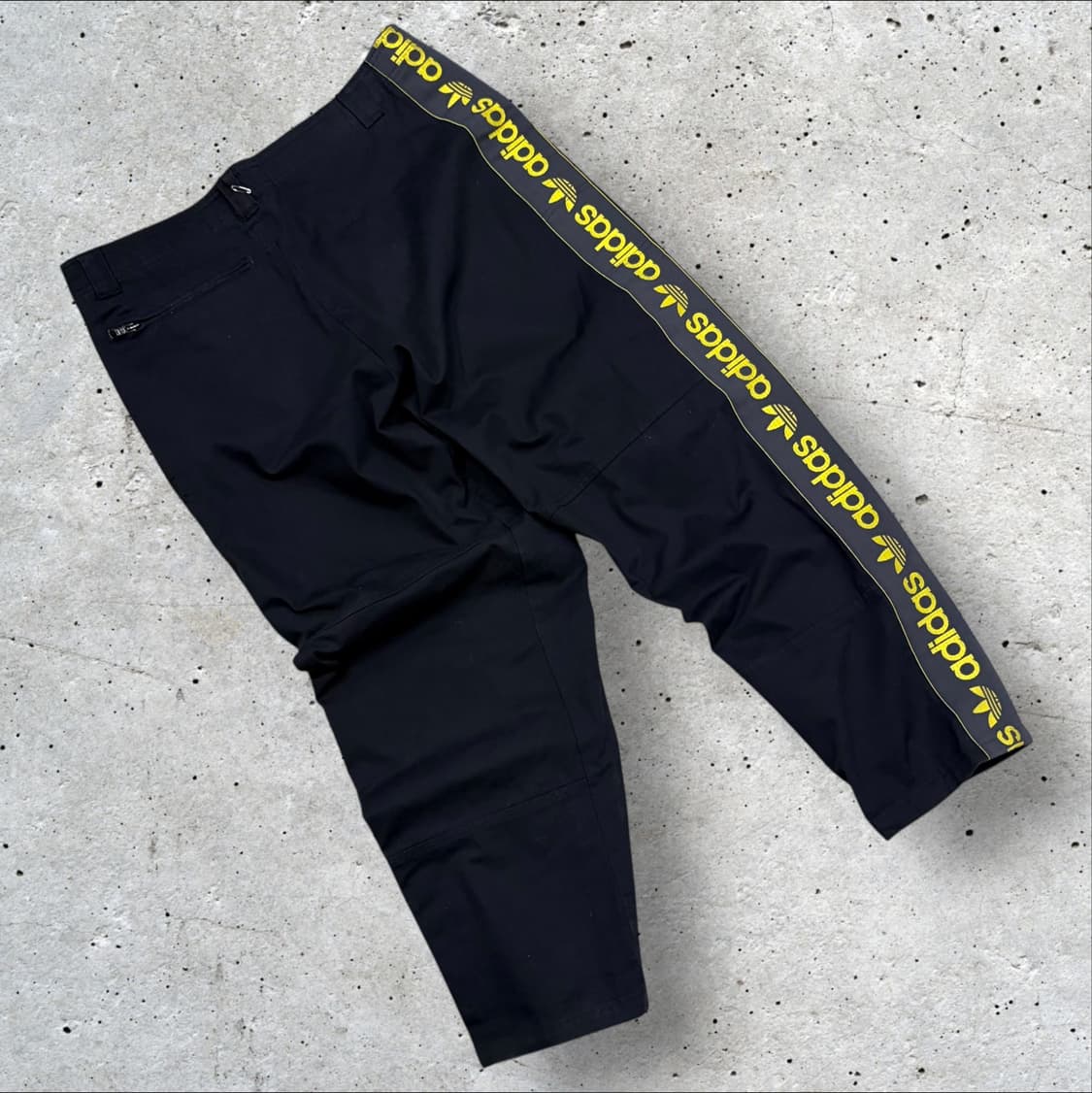 [M] 00s 아디다스 블랙 트랙 팬츠 사이드 로고 C687 상품이미지2