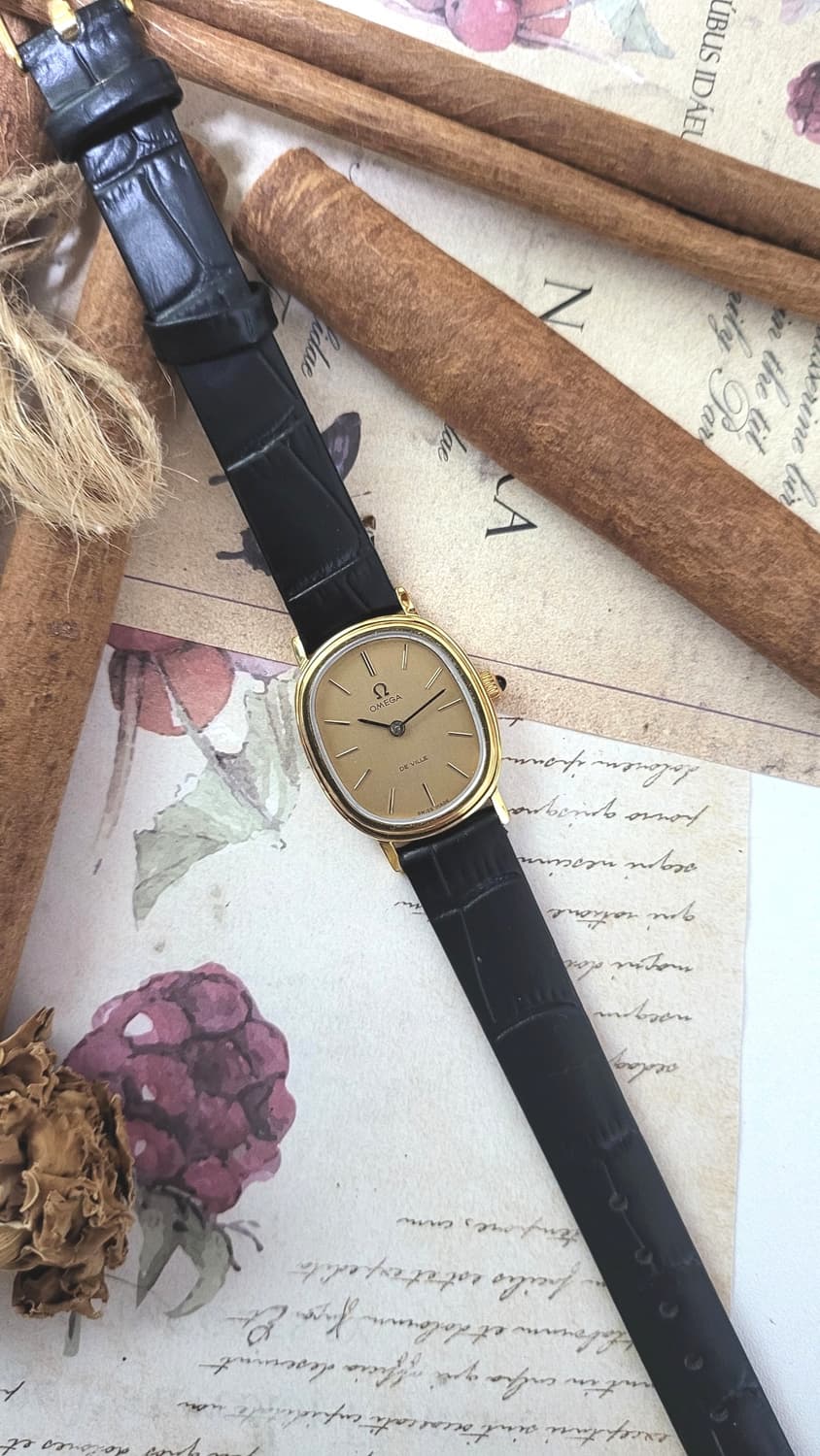 정품 오메가 드빌 엘립스 수동 시계 (이청아 오메가 드빌 시계) 상품이미지6