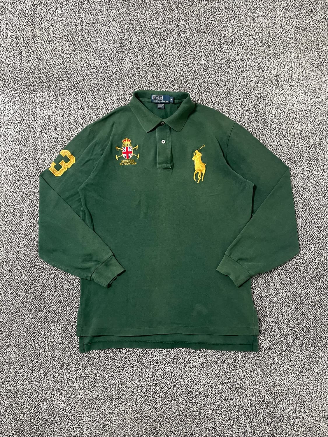 빈티지9. 폴로랄프로렌 빅포니 머서 RL 폴로 팀 롱슬리브 긴팔 티셔츠 상품이미지1