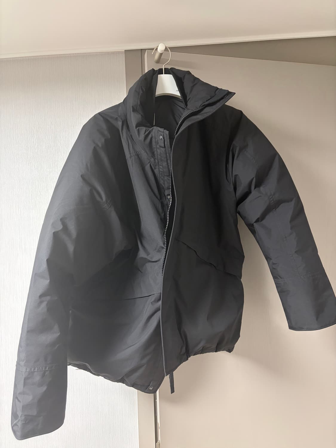 25aw 나나미카 숏다운 자켓 블랙 L 상품이미지1