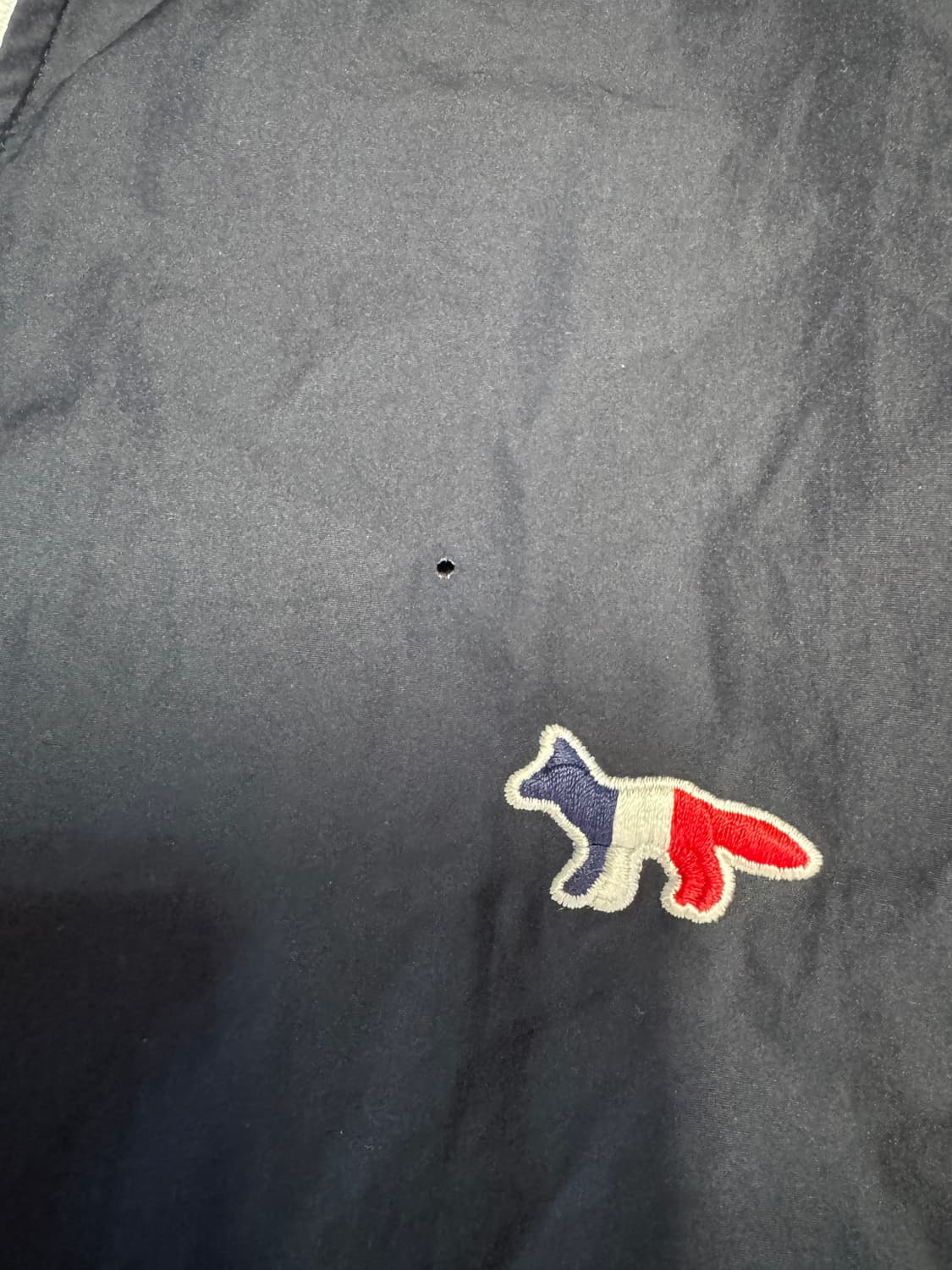 정품!! 메종키츠네 트리플 폭스 컬러 바람막이 s 상품이미지6