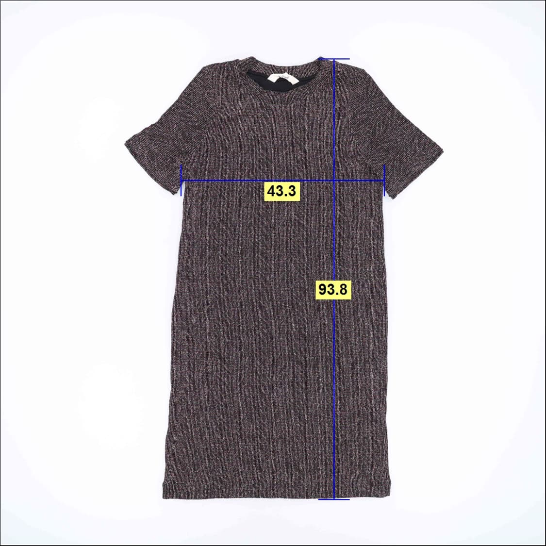 0 한섬오즈세컨 반팔 원피스 0401H1 상품이미지5