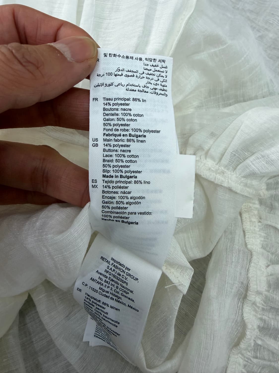 정품) 산드로 펀칭 레이스 롱 원피스 36 상품이미지7