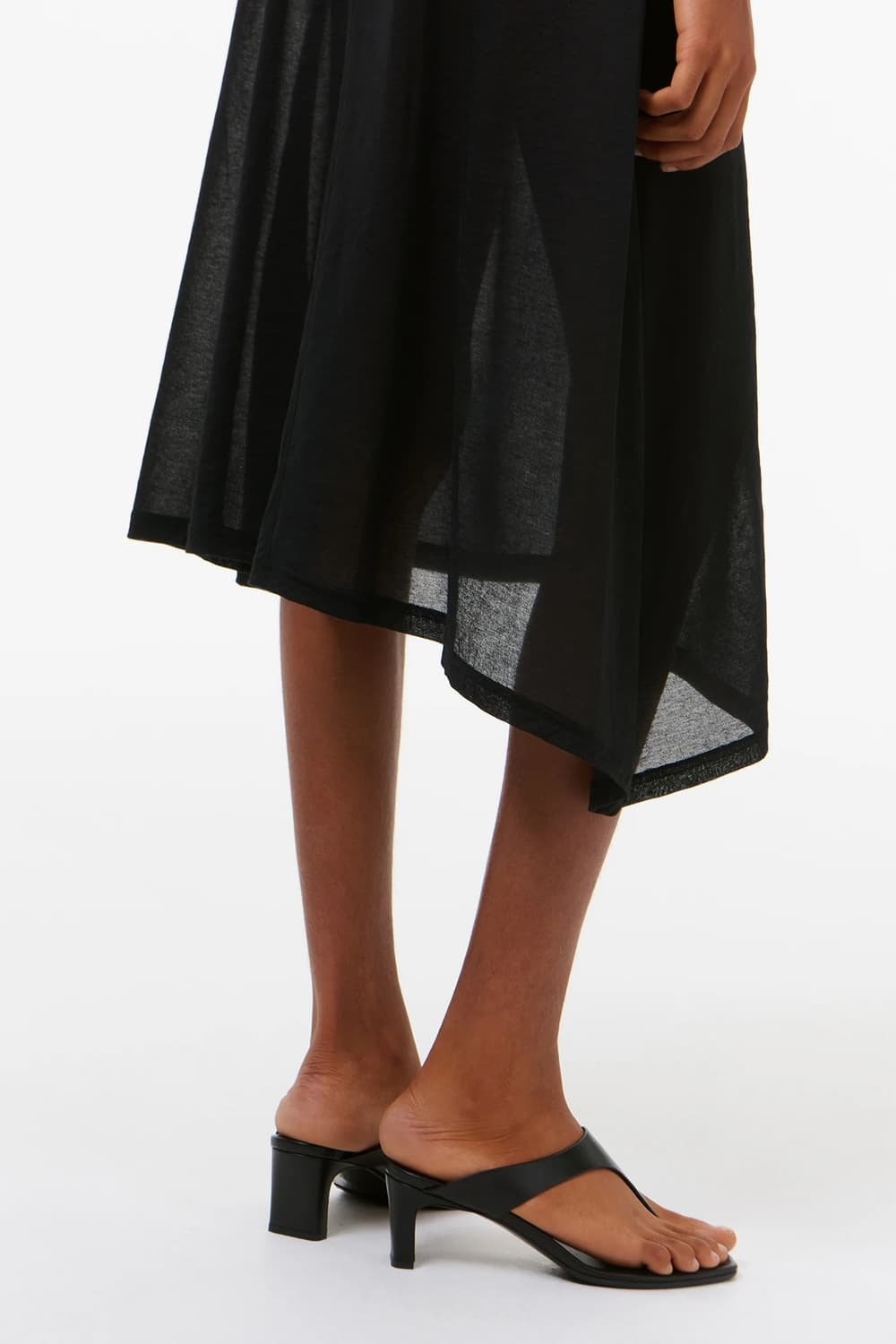 [34,36,38]아워레가시 RAGGED 드레스/블랙 상품이미지4