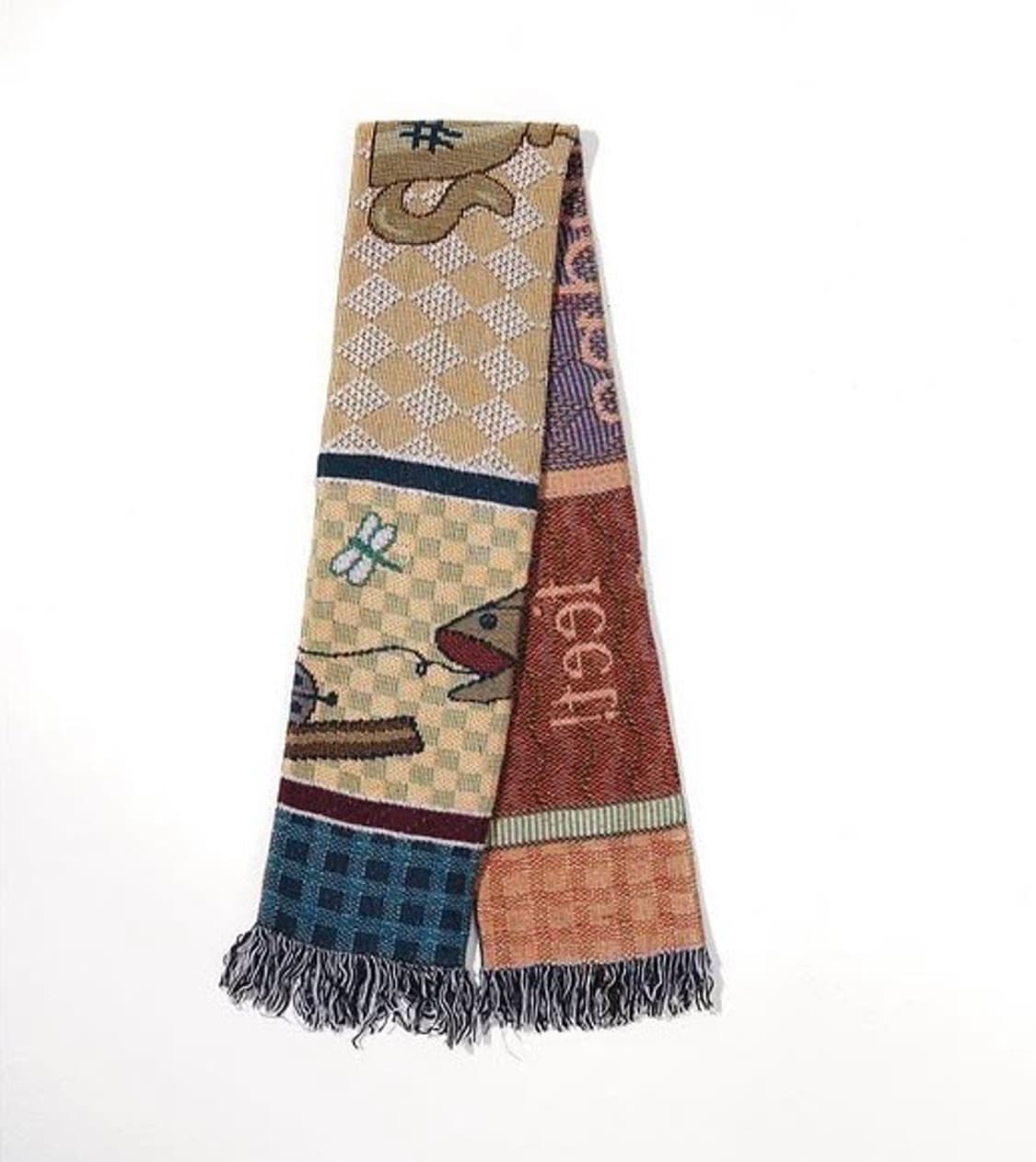 빈티지 블랭킷 목도리 머플러 상품이미지1