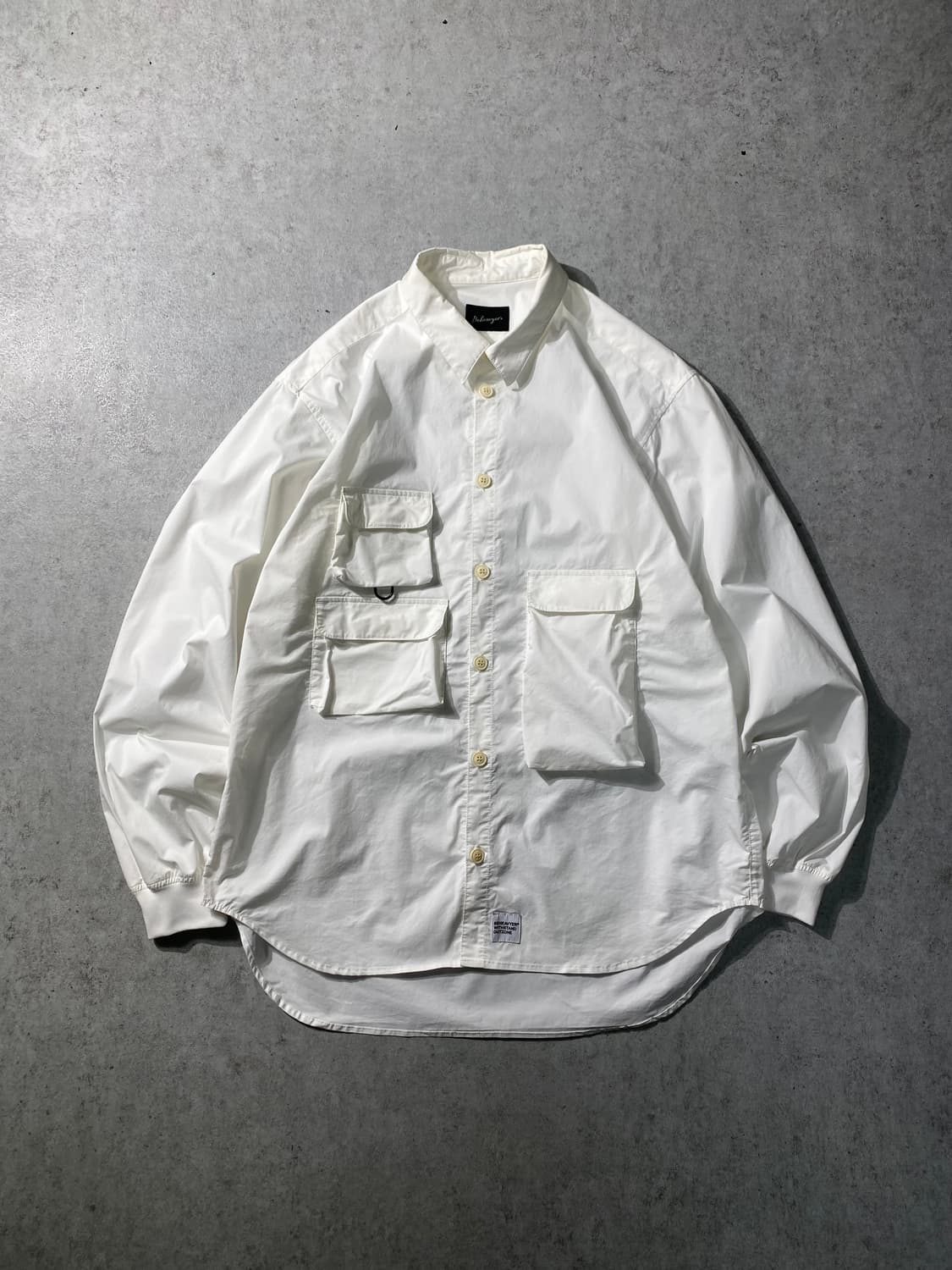 [L] BEHEAVYER 비헤비어 멀티포켓 피싱 셔츠 상품이미지1