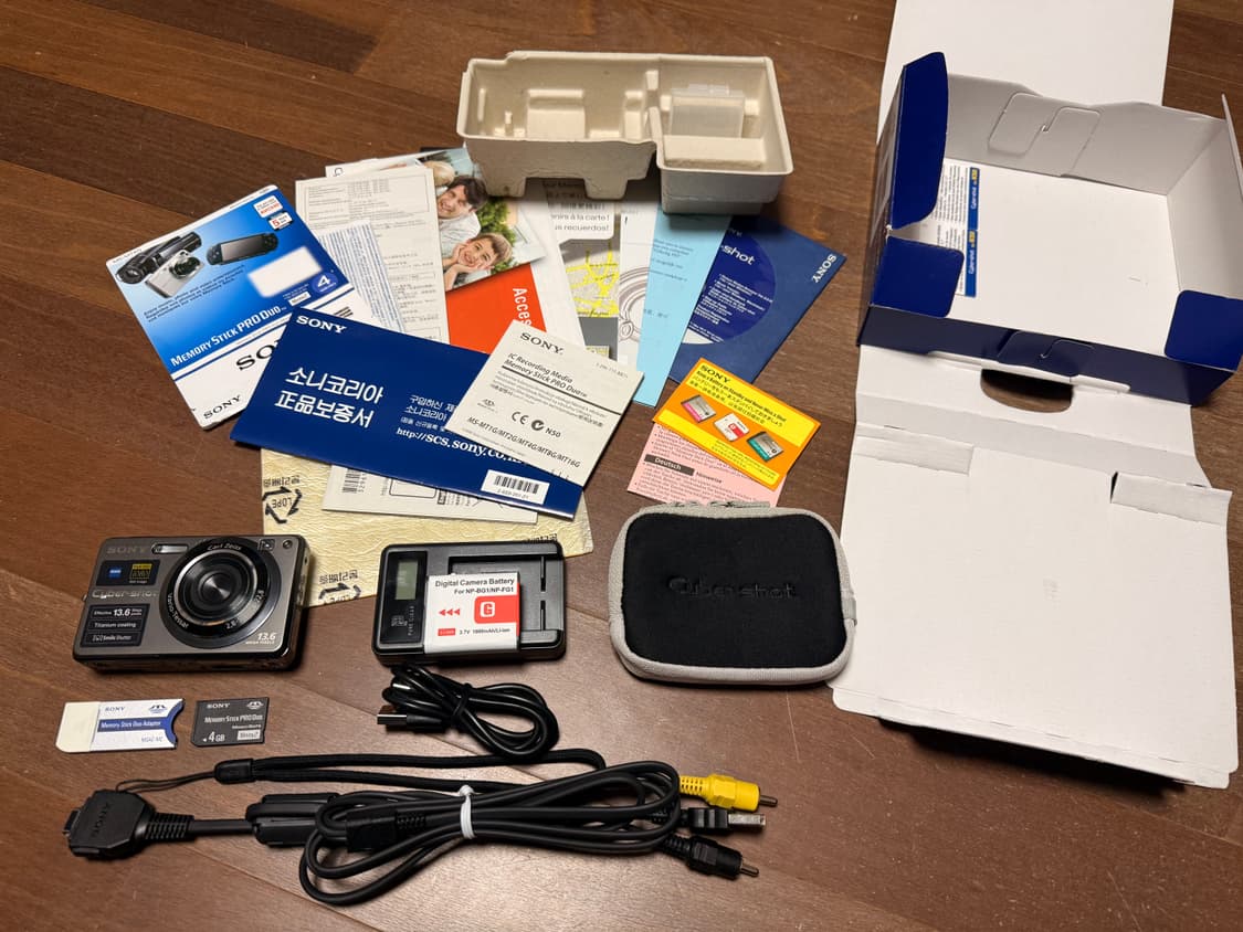 소니 DSC-W300 똑딱이 디카 상품이미지1