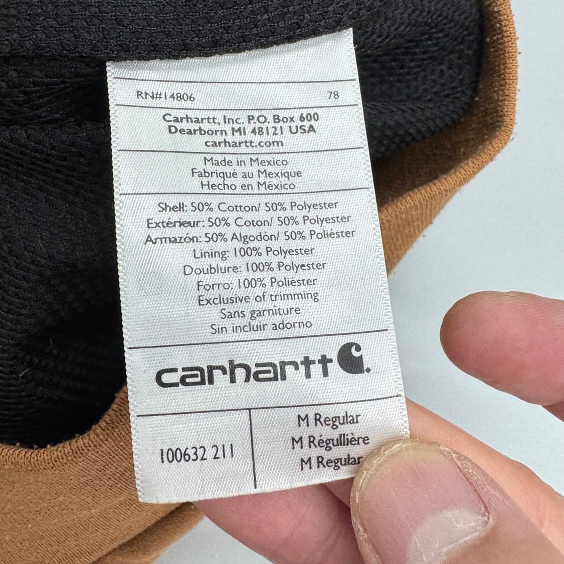 칼하트 후드집업  상품이미지5