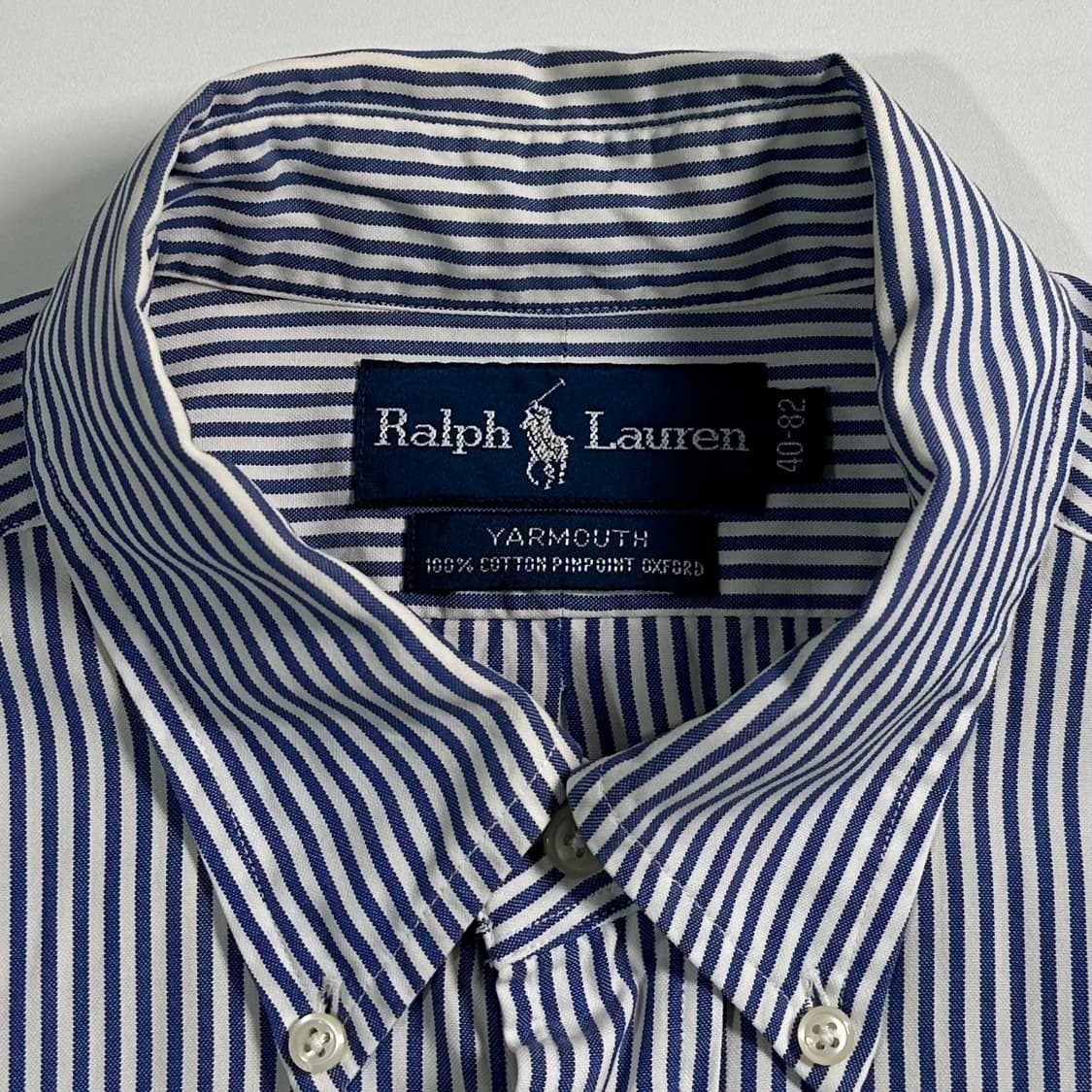 폴로 랄프로렌 블루 스트라이프 셔츠 상품이미지5