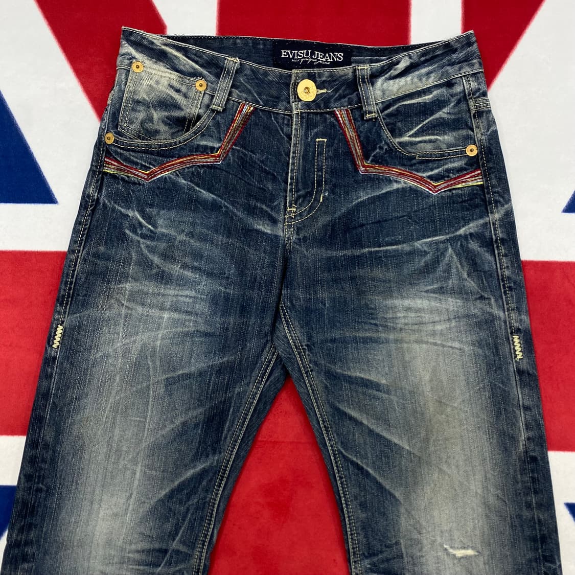 에비수 워싱데님팬츠 상품이미지2