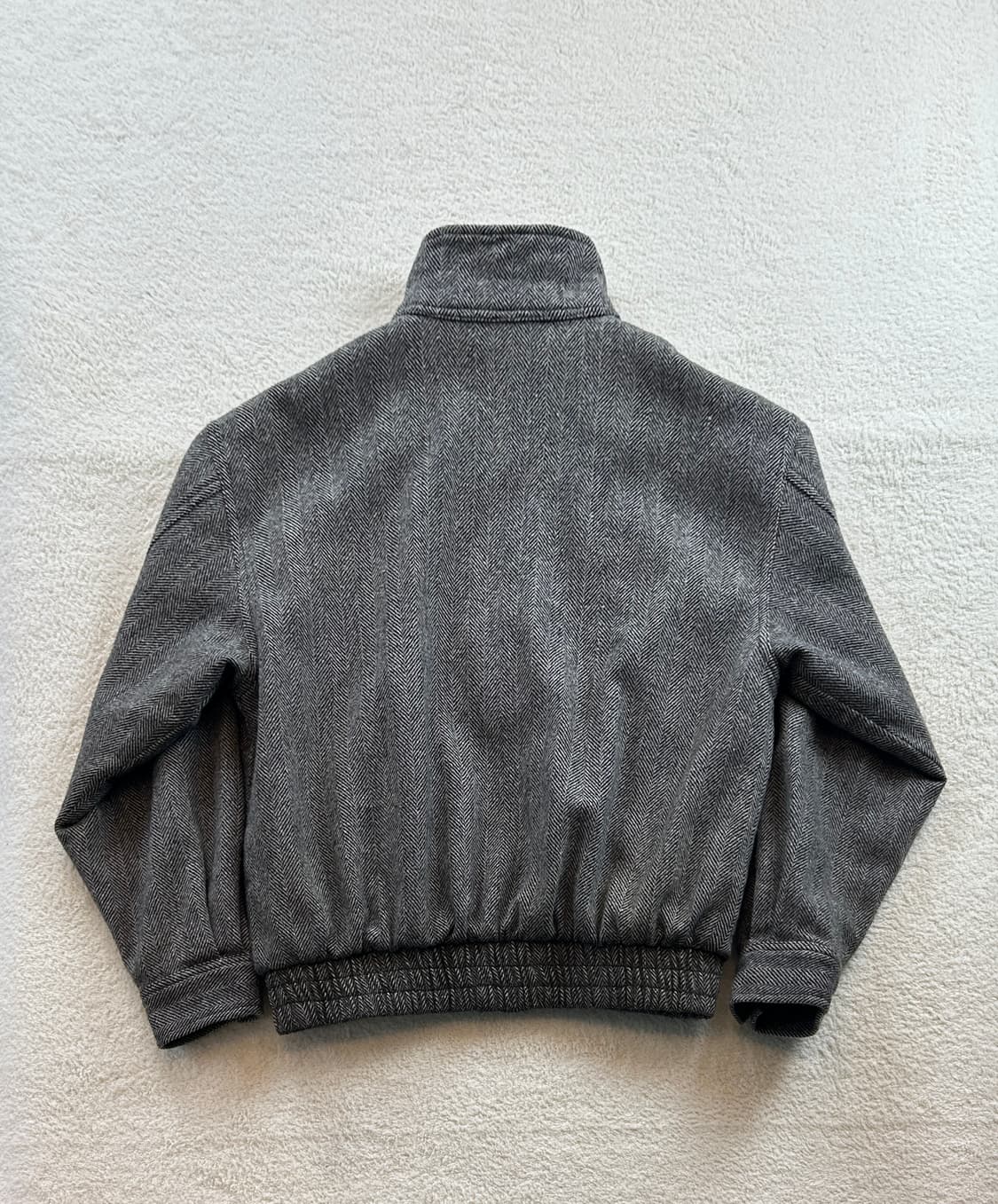 폴로 헤링본 블루종 상품이미지2