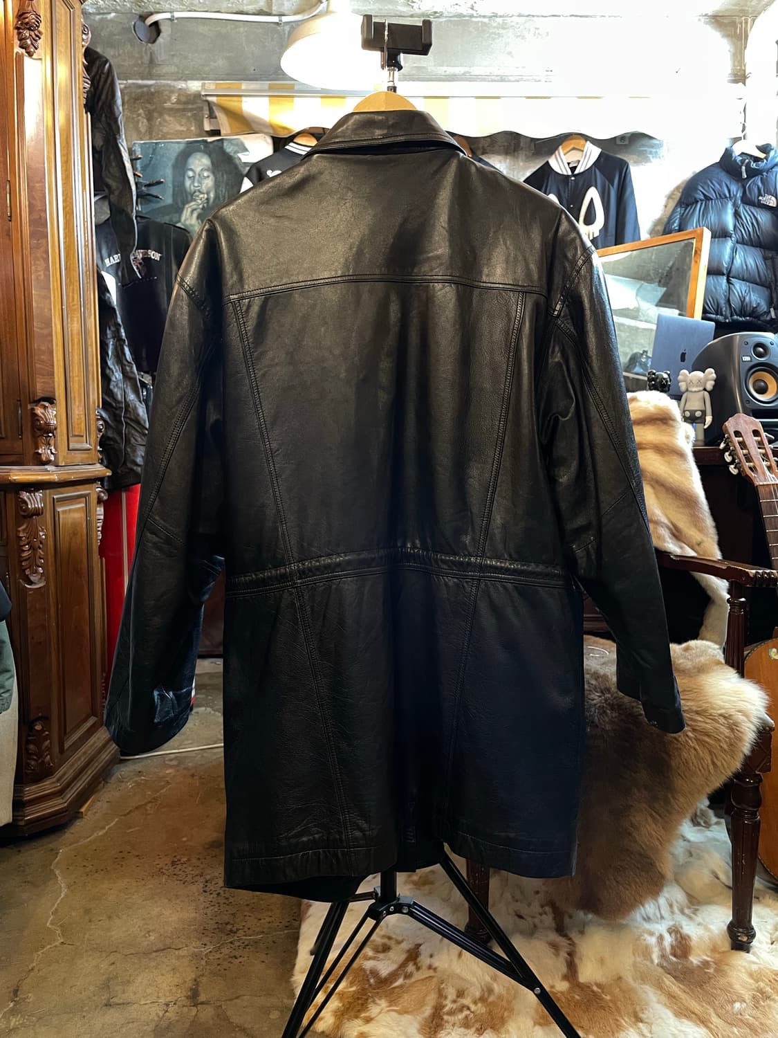 ATELIER ZERO 양가죽 유틸리티헌팅 자켓 블랙 상품이미지6