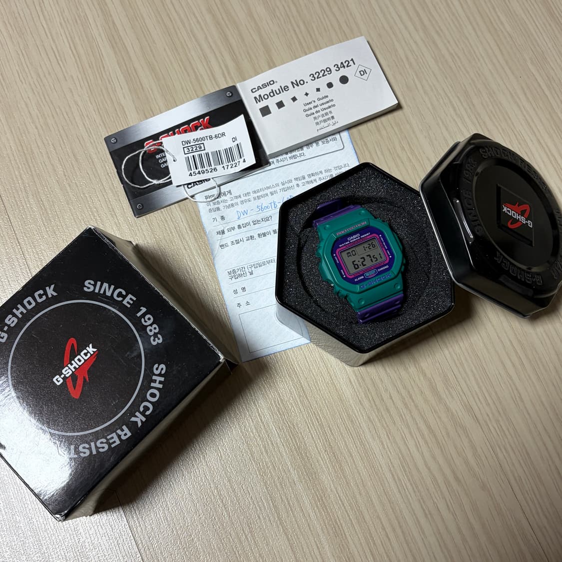 Casio G-shock DW/5600TB-6DR(JOKER/조커) 상품이미지2