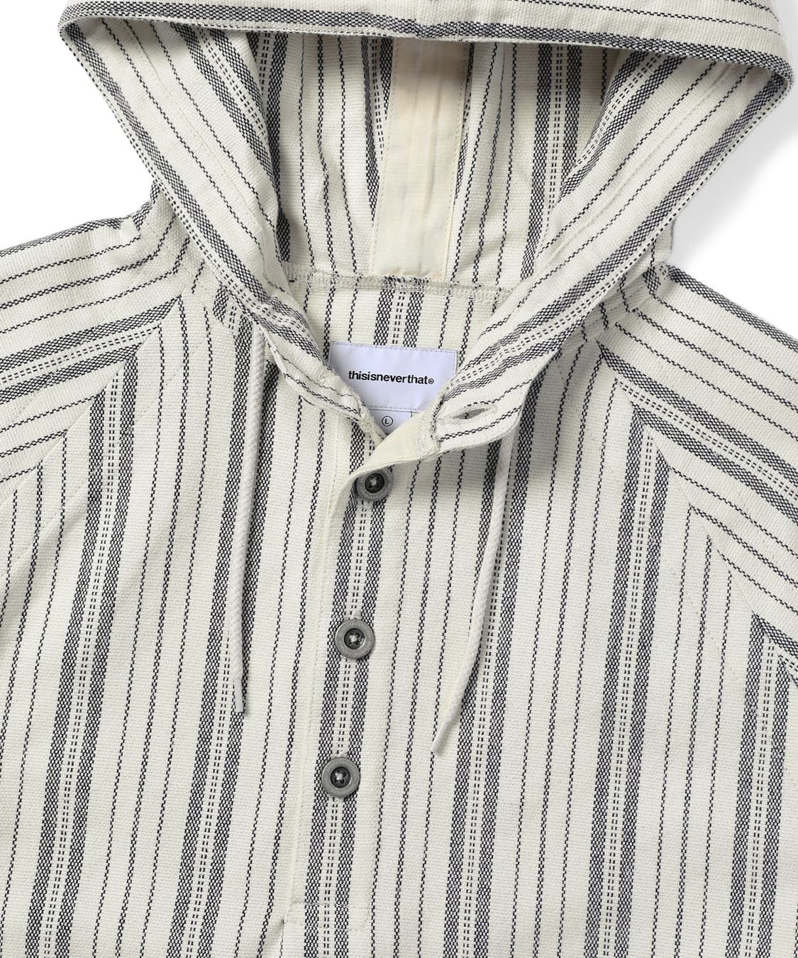 디스이즈네버댓 Stripe Jacquard Hoodie (S) 상품이미지2