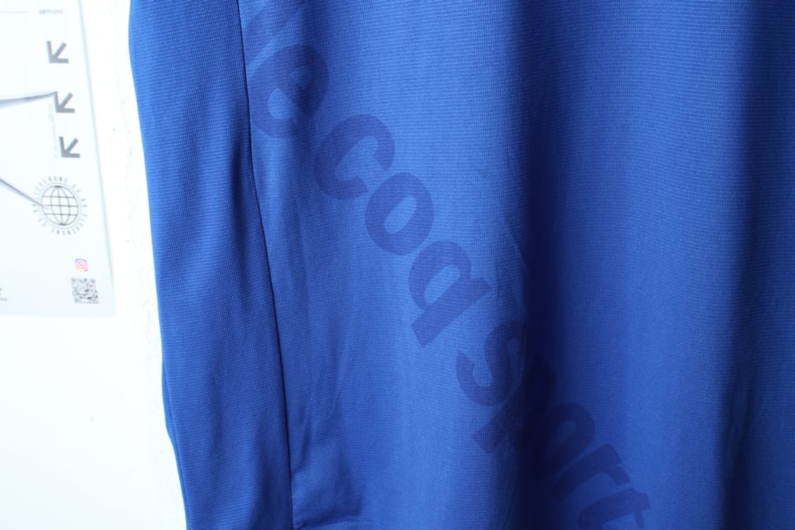 (L-XL) 르꼬끄 반팔 티셔츠 레터링 기능성 블루 올드스쿨-7B83 상품이미지5