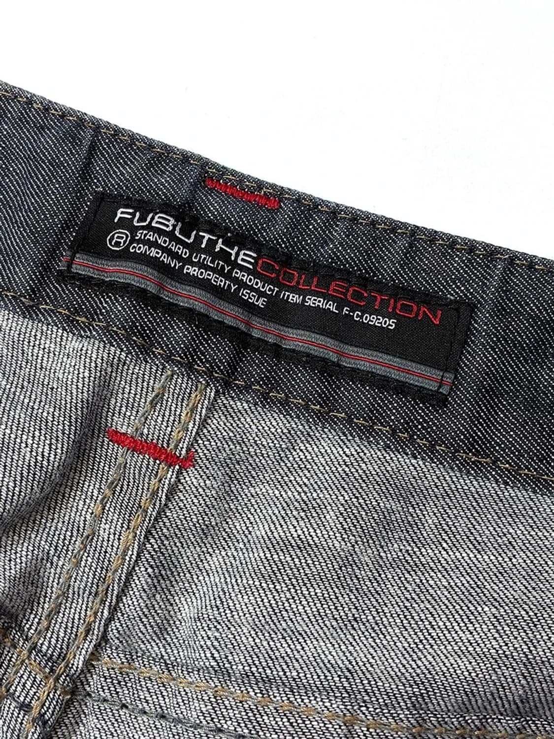 후부 FUBU 00s Y2K 버뮤다 데님 팬츠 PN4686 상품이미지8