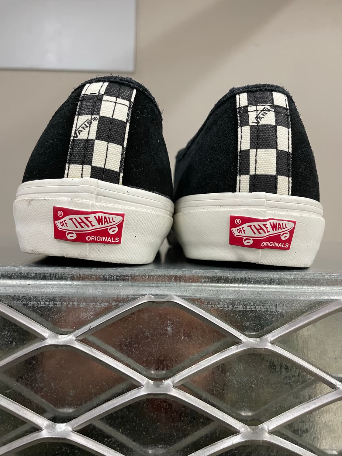 반스 볼트OG 어센틱 블랙 체커보드 토 275 (gr-4219) 상품이미지10
