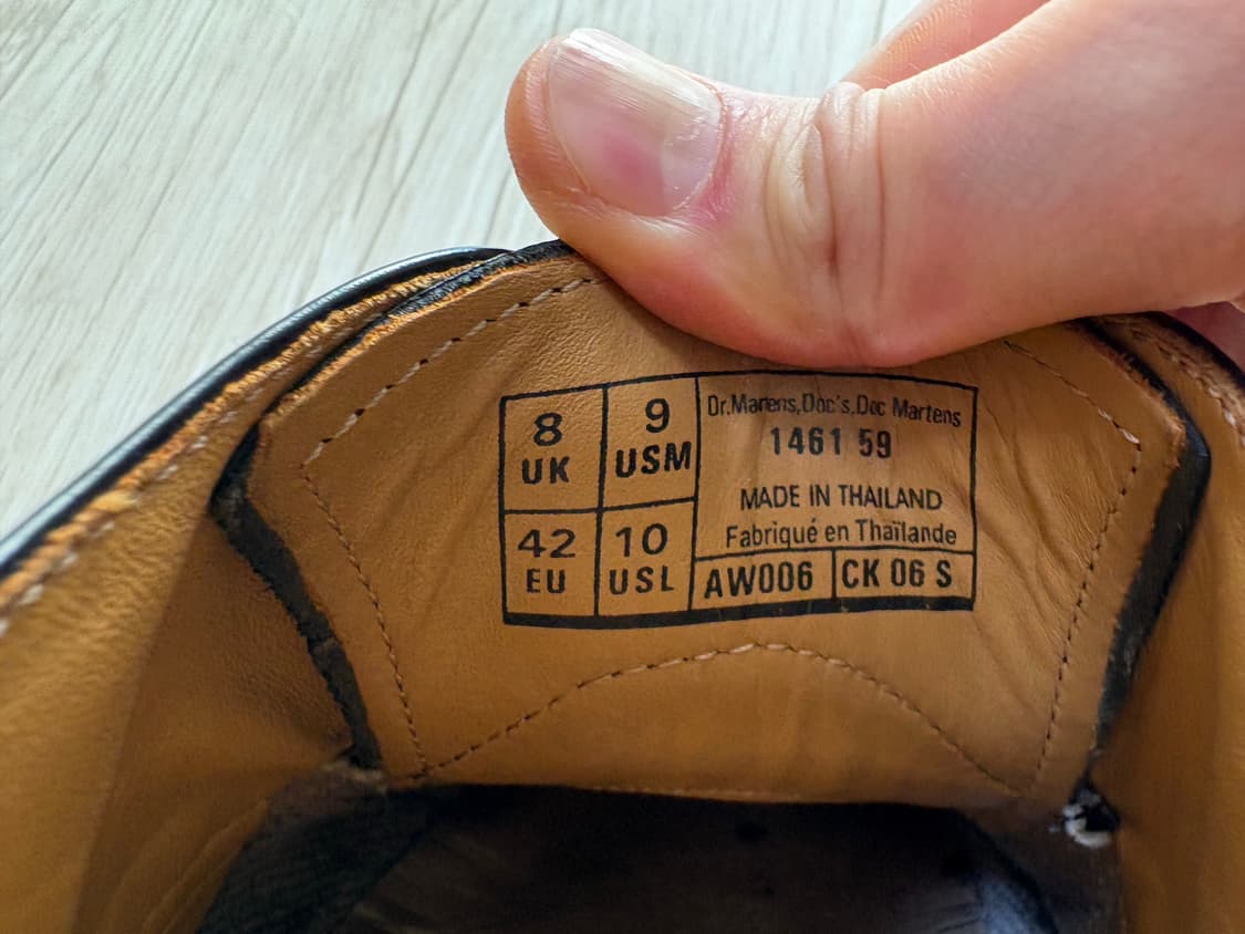 닥터마틴 1461 3홀 스무스 270 상품이미지7