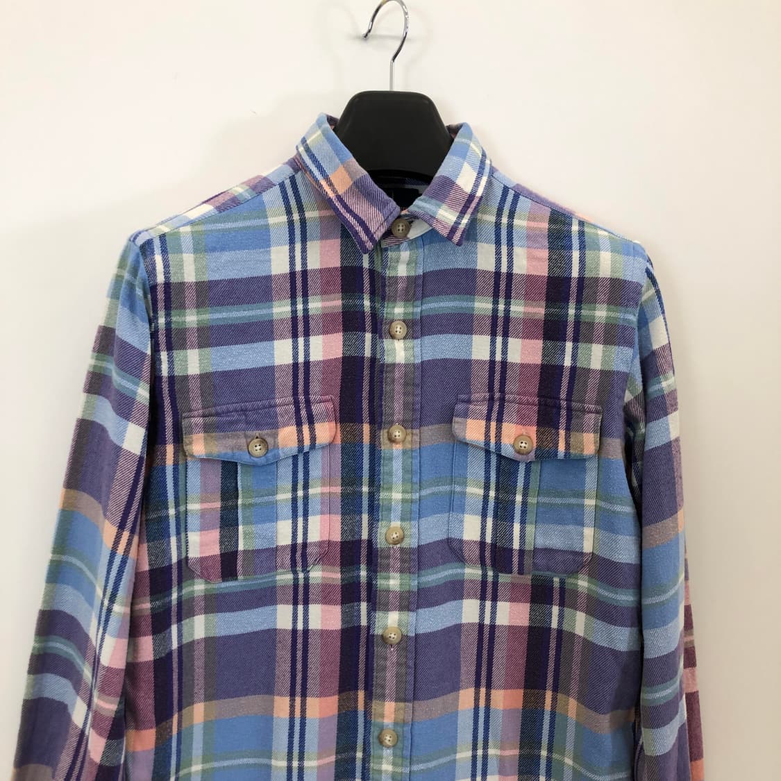 폴로 랄프로렌 파스텔 플란넬셔츠 M 상품이미지2