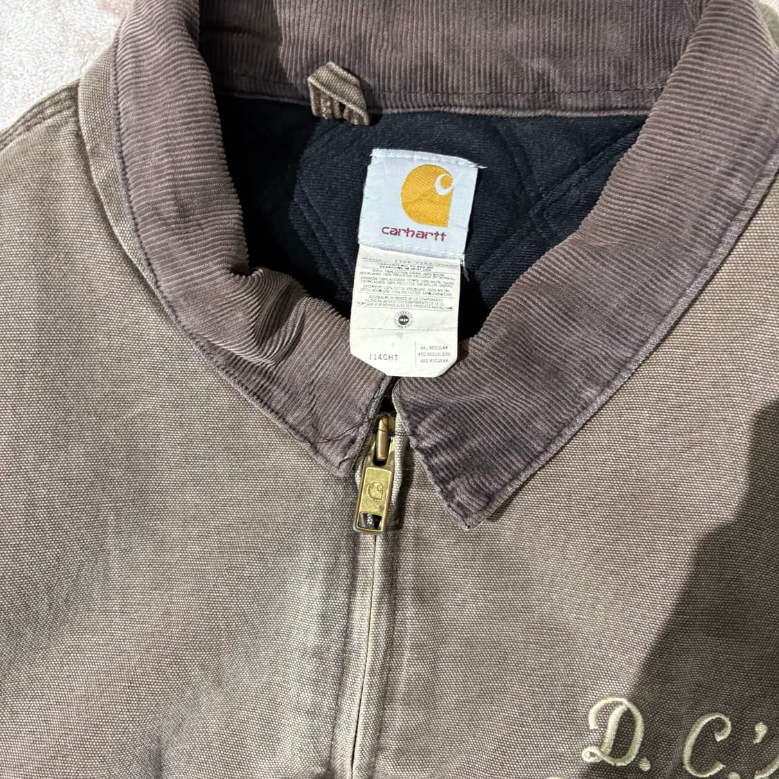 칼하트 90‘s J14 빈티지 워크 자켓 상품이미지5