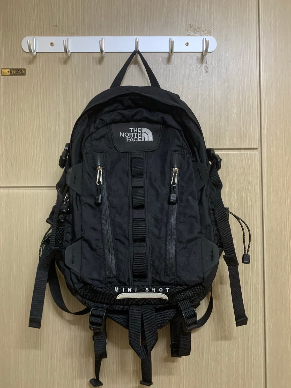 노스페이스 미니샷 백팩 블랙 상품이미지1