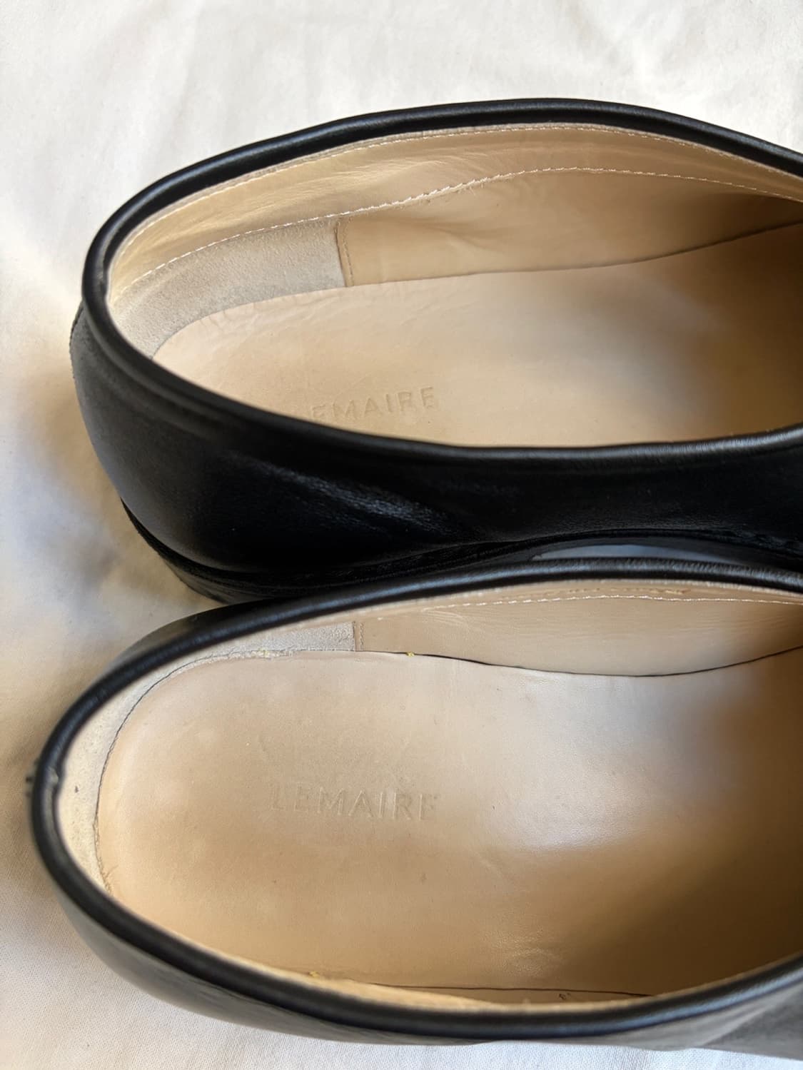 르메르 플랫 파이프드 슬리퍼 블랙 로퍼 LEMAIRE 슈즈 상품이미지9