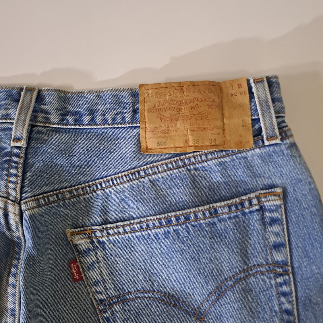 (택포) 리바이스 90s 501 데님팬츠 36 37 B209 상품이미지7
