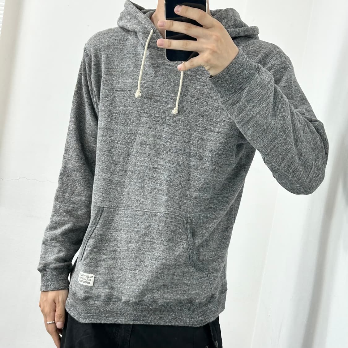 (새상품) 와코마리아 20FW 그레이 후드 상품이미지2