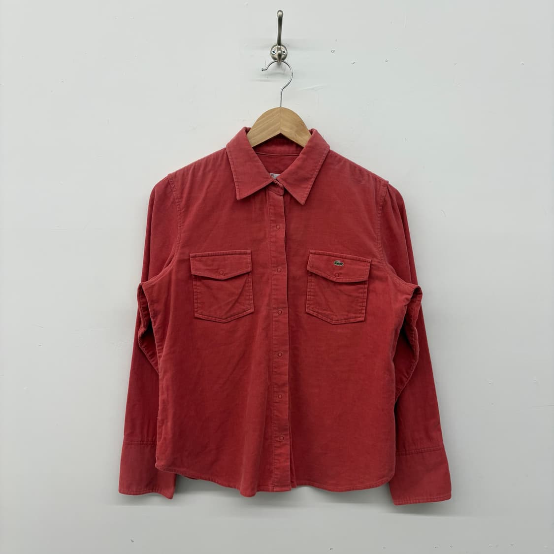 라코스테 코듀로이 셔츠 여/XS 상품이미지1