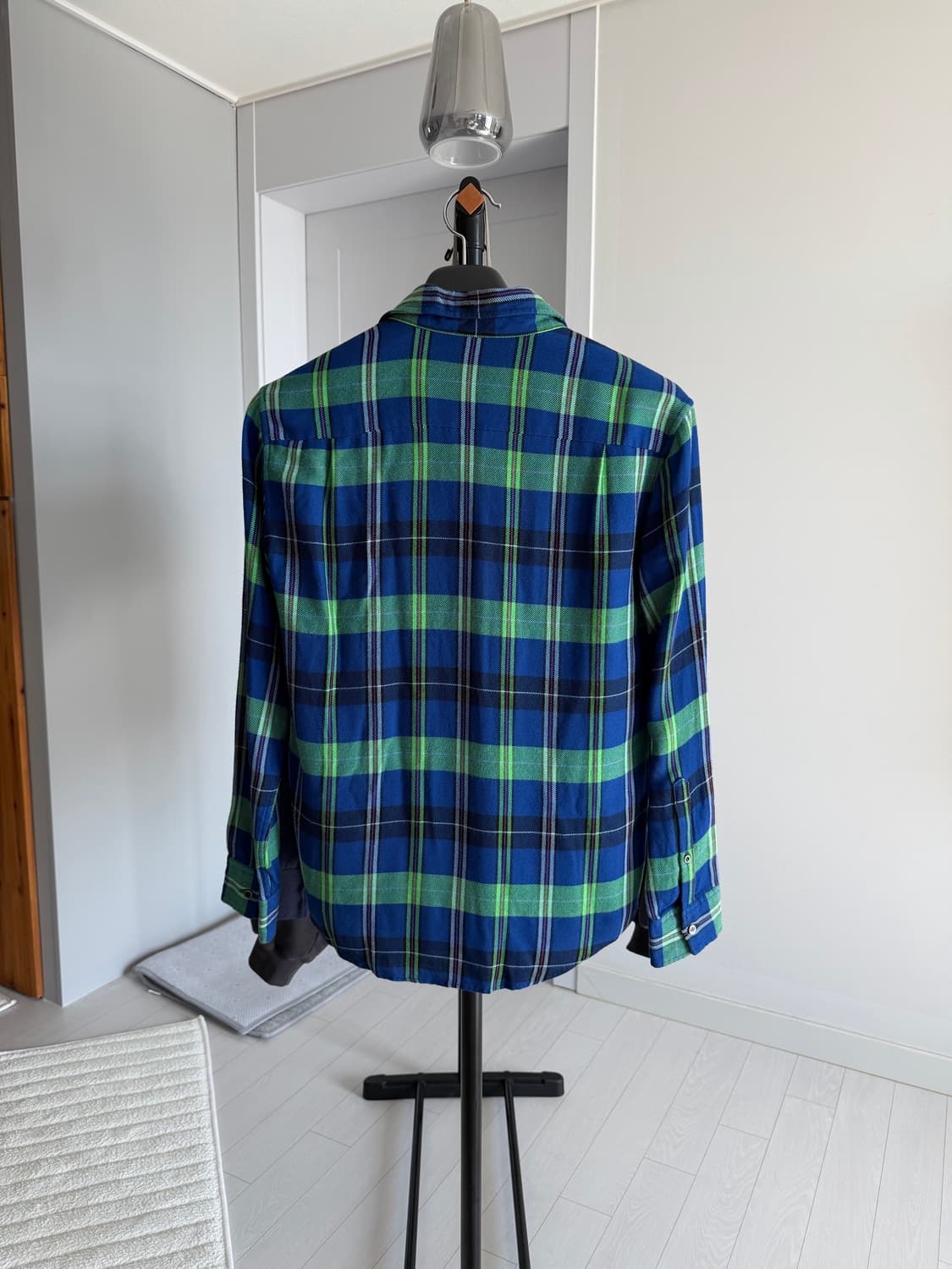라드뮤지션 체크 플란넬 레이온 셔츠 made in Japan🇯🇵 상품이미지2
