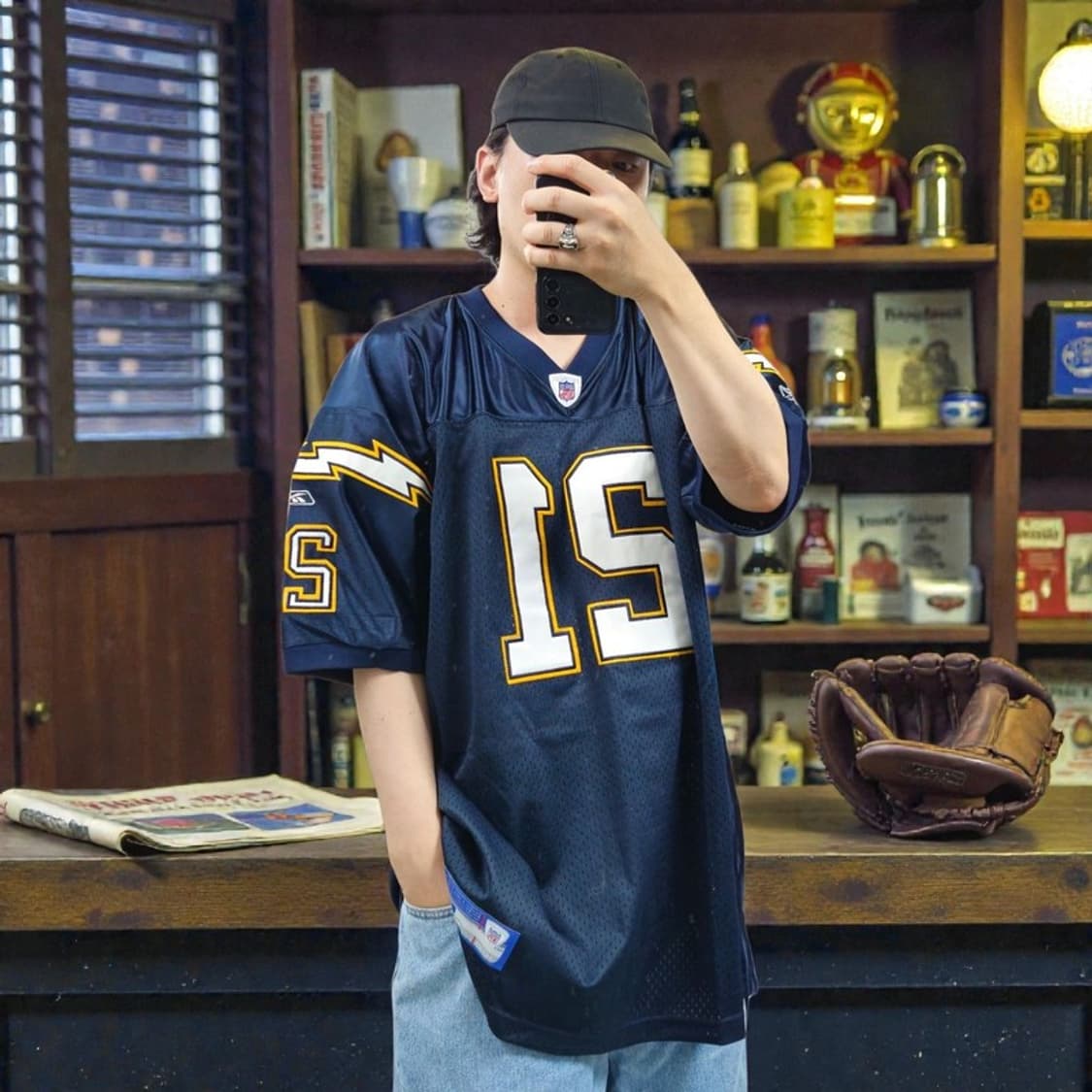 리복 NFL 풋볼 럭비 져지 M0557 상품이미지2