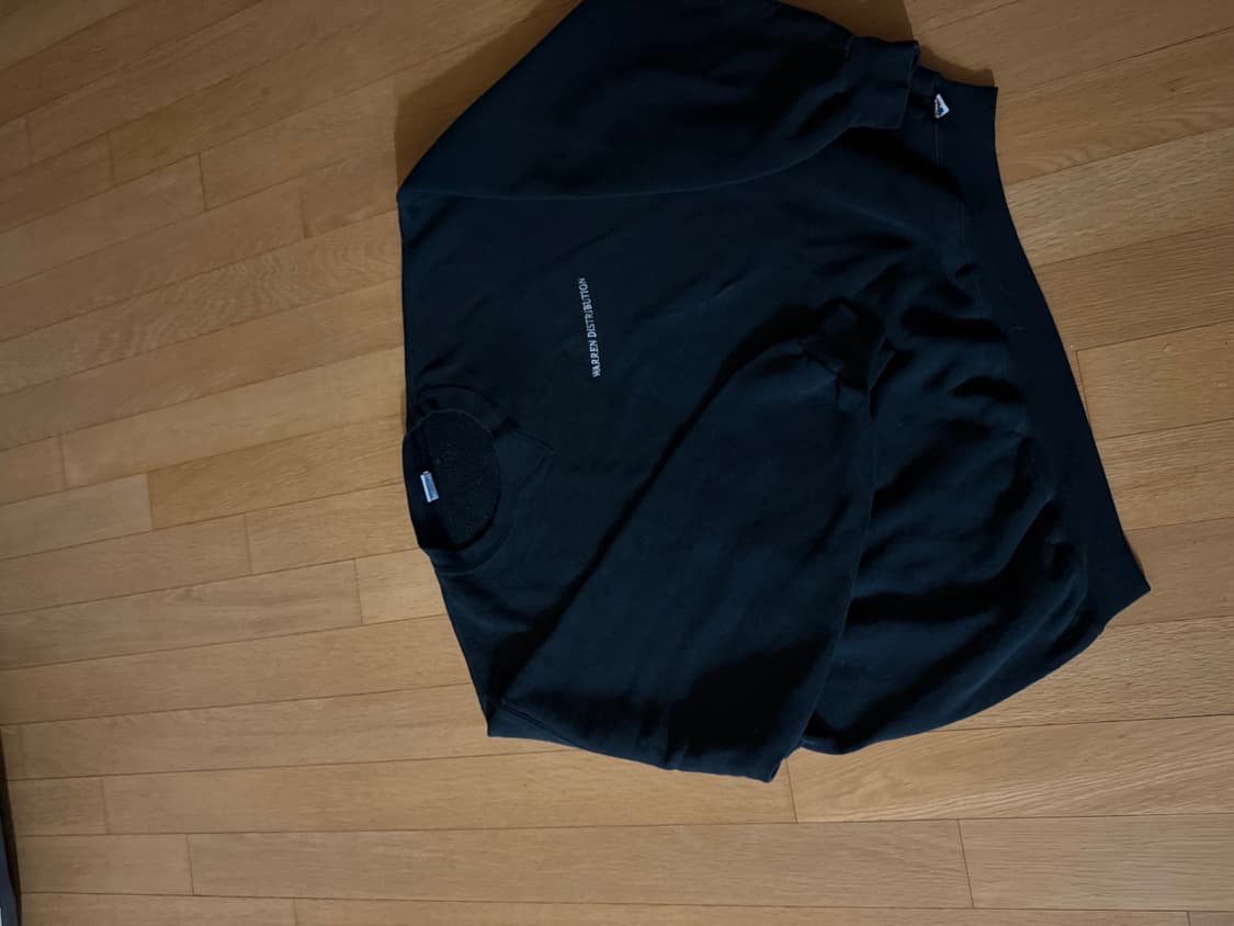 러셀(russell) 빈티지 맨투맨 블랙 상품이미지1