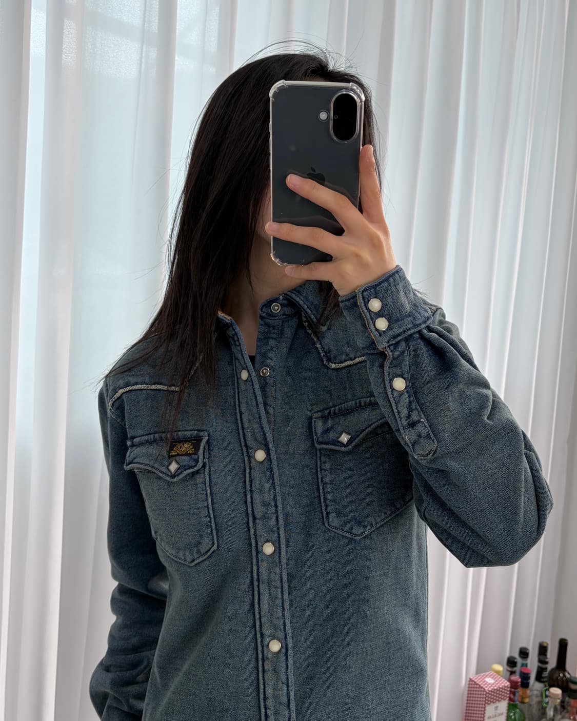 [S]폴로 랄프로렌 나바호 웨스턴 데님 셔츠 상품이미지3