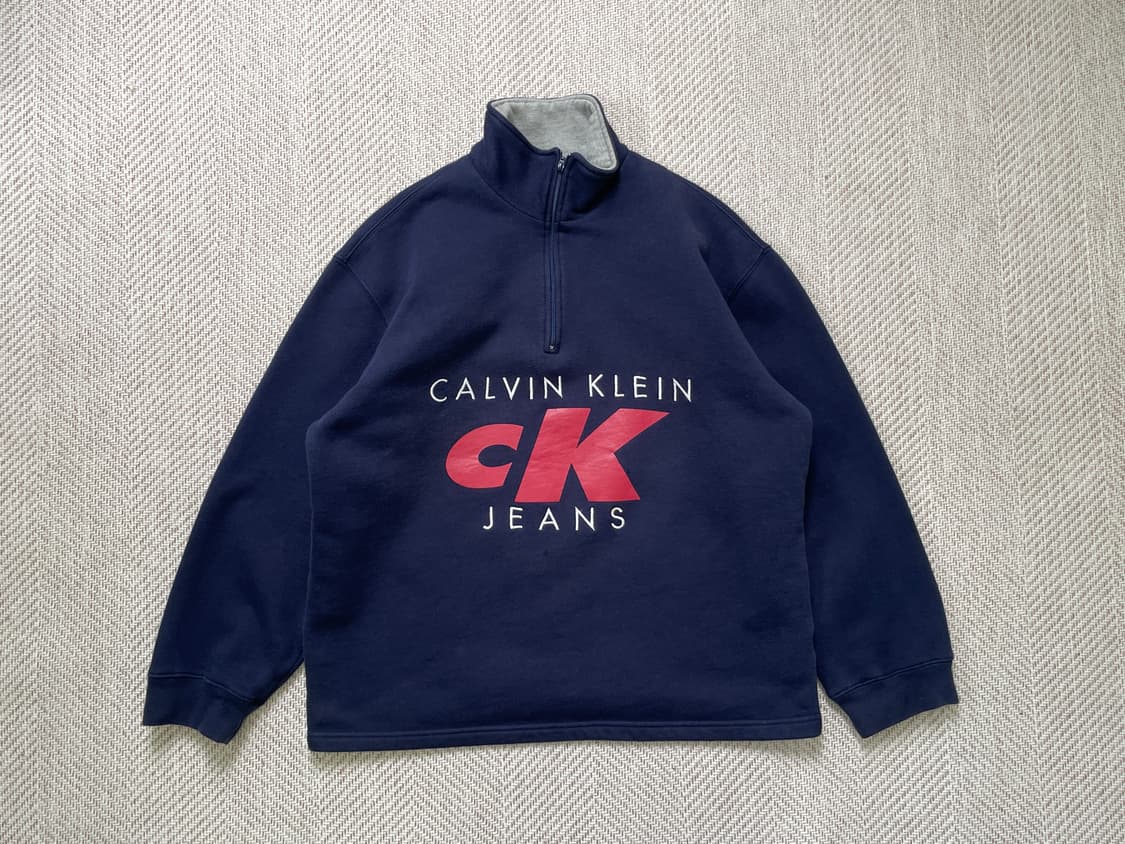 캘빈클라인 made in usa 하프 집업  상품이미지1