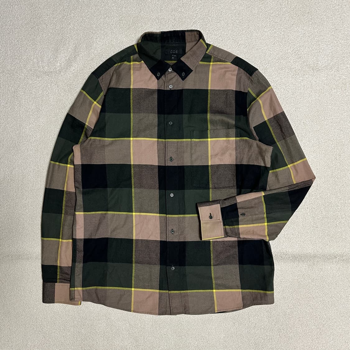 코스 체크 셔츠 상품이미지1