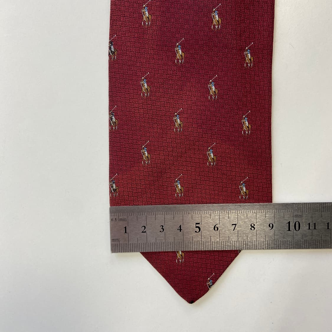 폴로 랄프로렌(POLO) 모노그램 명품 정품 넥타이 상품이미지7